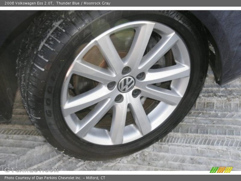Thunder Blue / Moonrock Gray 2008 Volkswagen Eos 2.0T