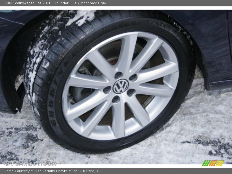Thunder Blue / Moonrock Gray 2008 Volkswagen Eos 2.0T