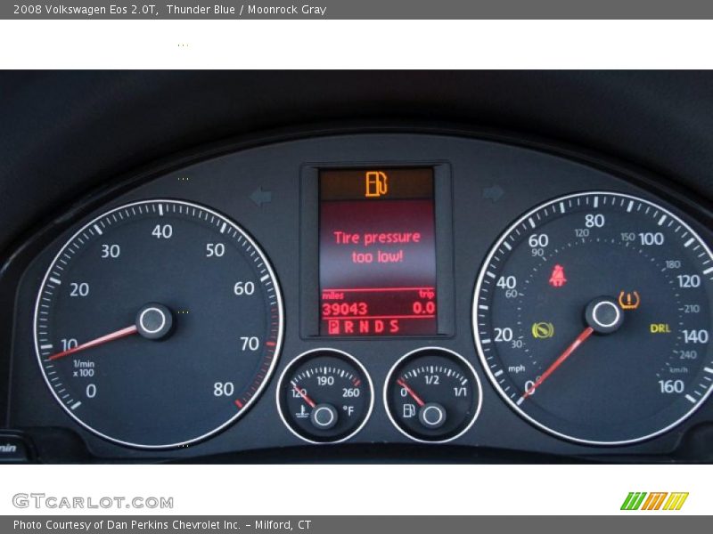 Thunder Blue / Moonrock Gray 2008 Volkswagen Eos 2.0T