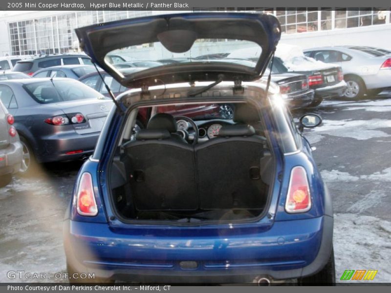 Hyper Blue Metallic / Panther Black 2005 Mini Cooper Hardtop