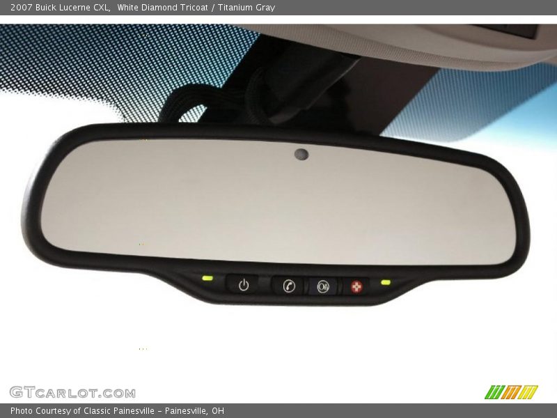 White Diamond Tricoat / Titanium Gray 2007 Buick Lucerne CXL