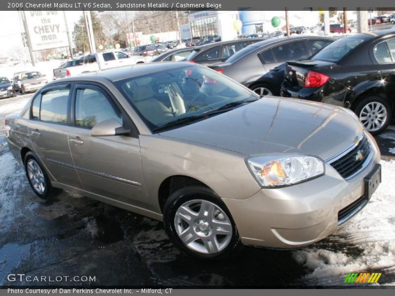 Sandstone Metallic / Cashmere Beige 2006 Chevrolet Malibu LT V6 Sedan