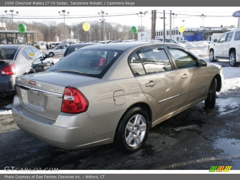 Sandstone Metallic / Cashmere Beige 2006 Chevrolet Malibu LT V6 Sedan