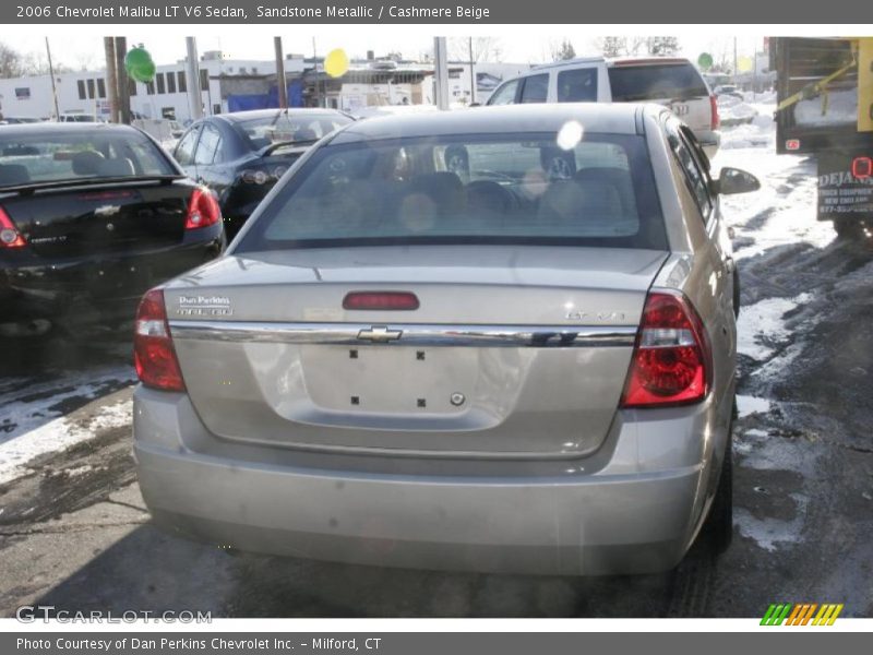 Sandstone Metallic / Cashmere Beige 2006 Chevrolet Malibu LT V6 Sedan