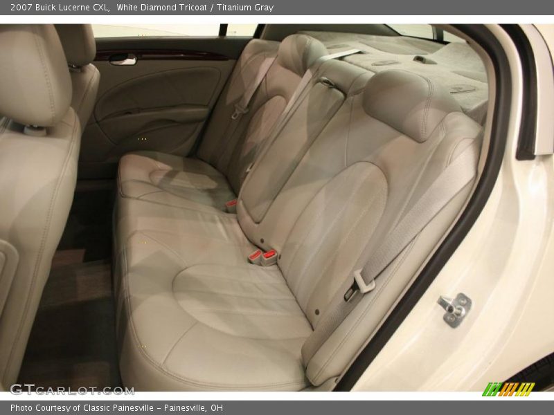 White Diamond Tricoat / Titanium Gray 2007 Buick Lucerne CXL