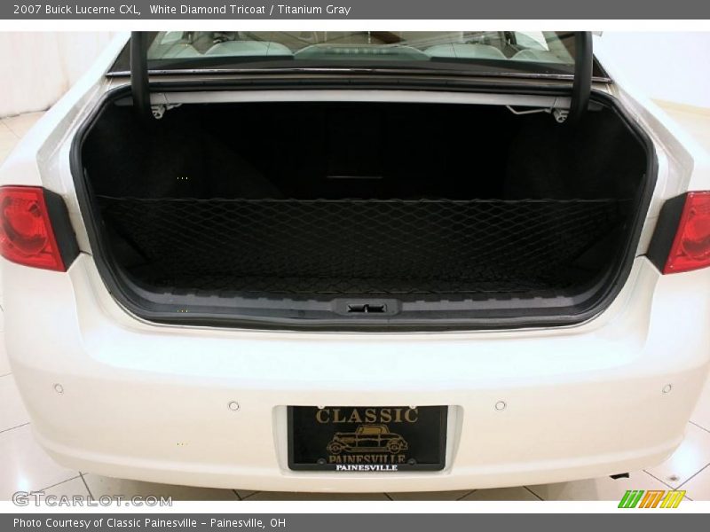White Diamond Tricoat / Titanium Gray 2007 Buick Lucerne CXL