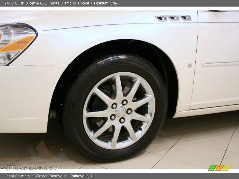 White Diamond Tricoat / Titanium Gray 2007 Buick Lucerne CXL