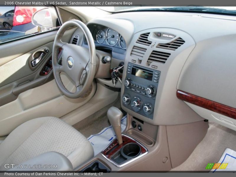Sandstone Metallic / Cashmere Beige 2006 Chevrolet Malibu LT V6 Sedan