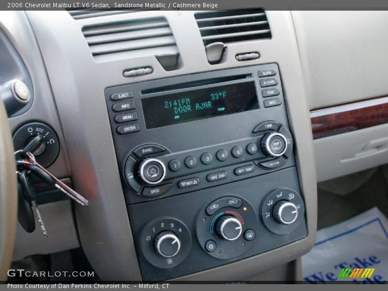 Sandstone Metallic / Cashmere Beige 2006 Chevrolet Malibu LT V6 Sedan