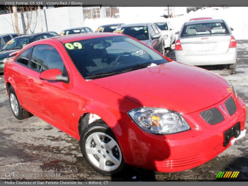 Victory Red / Ebony 2009 Pontiac G5 XFE