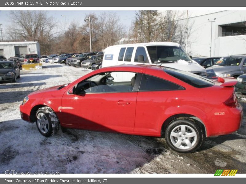 Victory Red / Ebony 2009 Pontiac G5 XFE