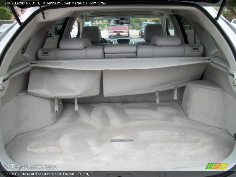 Millennium Silver Metallic / Light Gray 2007 Lexus RX 350