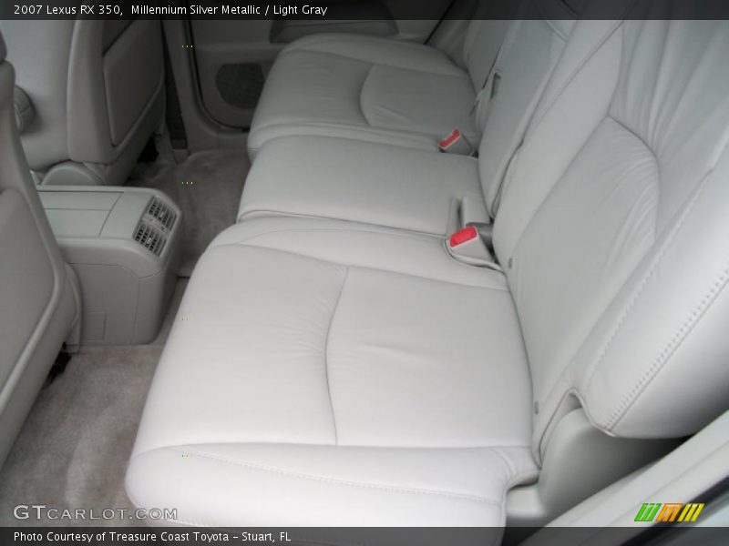 Millennium Silver Metallic / Light Gray 2007 Lexus RX 350