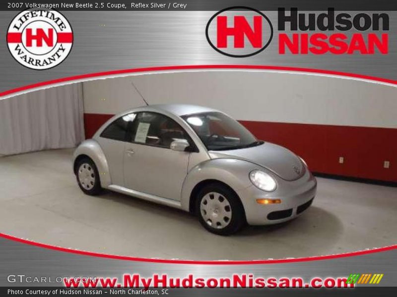 Reflex Silver / Grey 2007 Volkswagen New Beetle 2.5 Coupe
