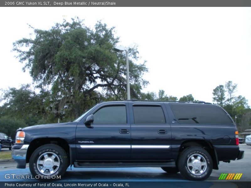 Deep Blue Metallic / Neutral/Shale 2006 GMC Yukon XL SLT