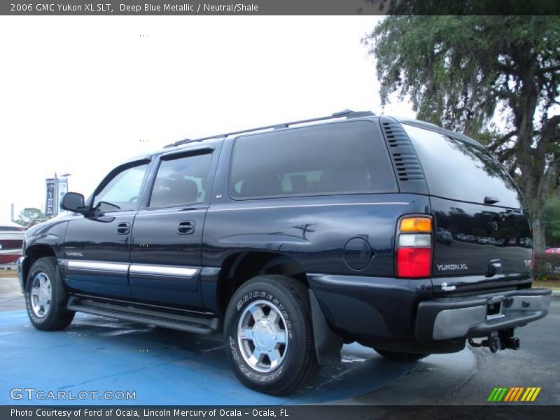 Deep Blue Metallic / Neutral/Shale 2006 GMC Yukon XL SLT