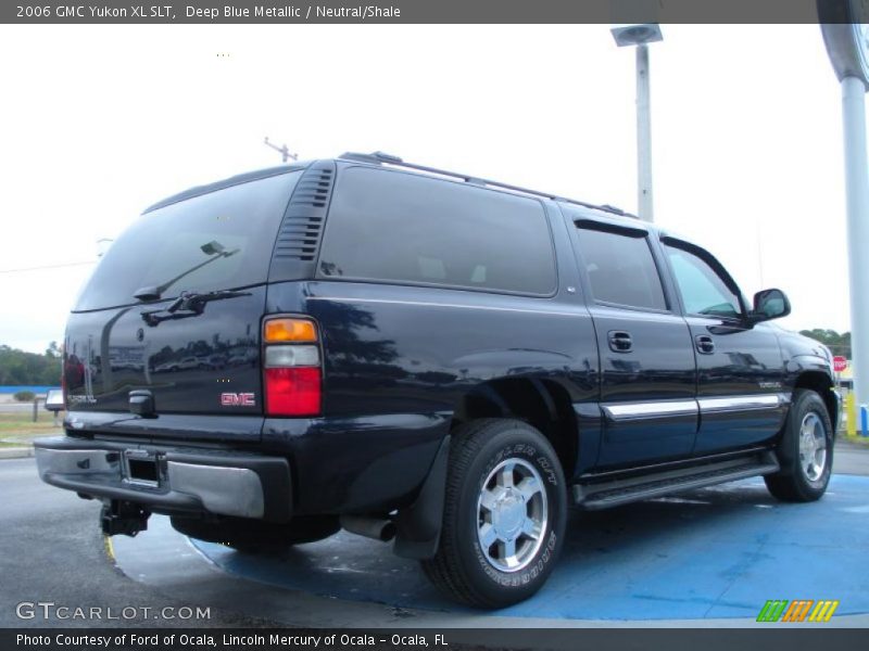 Deep Blue Metallic / Neutral/Shale 2006 GMC Yukon XL SLT