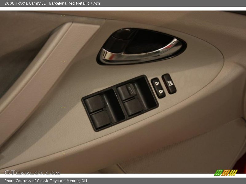 Barcelona Red Metallic / Ash 2008 Toyota Camry LE