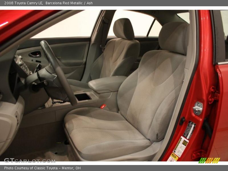 Barcelona Red Metallic / Ash 2008 Toyota Camry LE