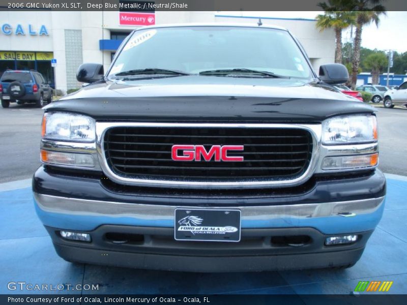 Deep Blue Metallic / Neutral/Shale 2006 GMC Yukon XL SLT