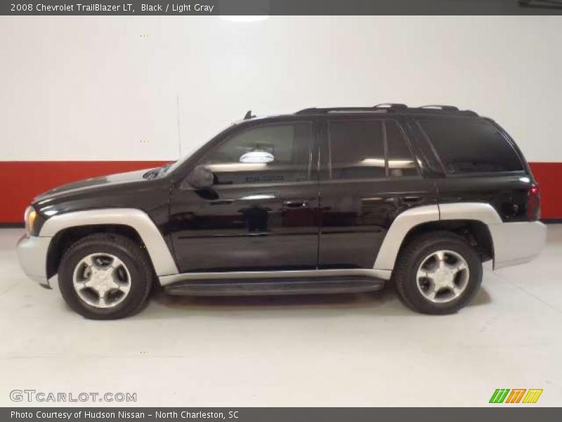 Black / Light Gray 2008 Chevrolet TrailBlazer LT