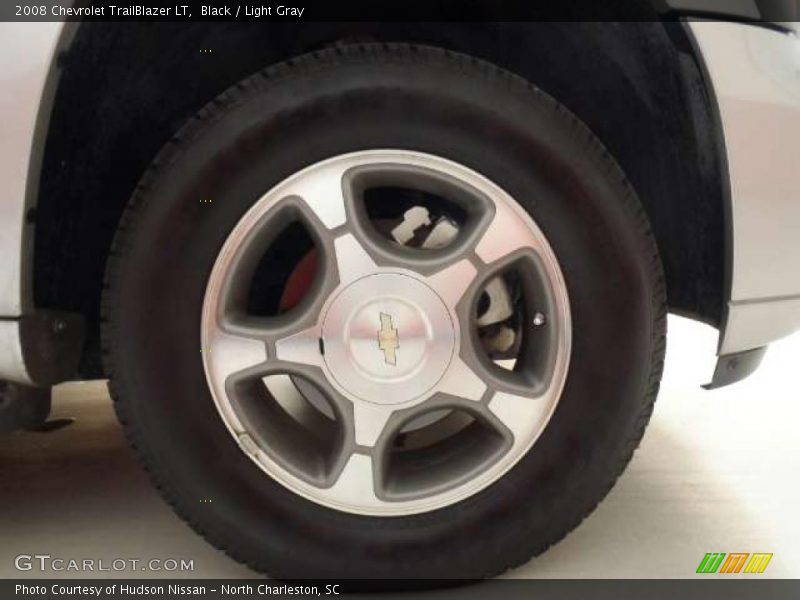 Black / Light Gray 2008 Chevrolet TrailBlazer LT