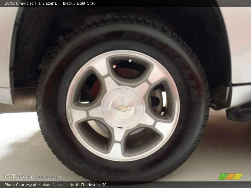 Black / Light Gray 2008 Chevrolet TrailBlazer LT