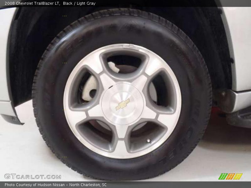Black / Light Gray 2008 Chevrolet TrailBlazer LT