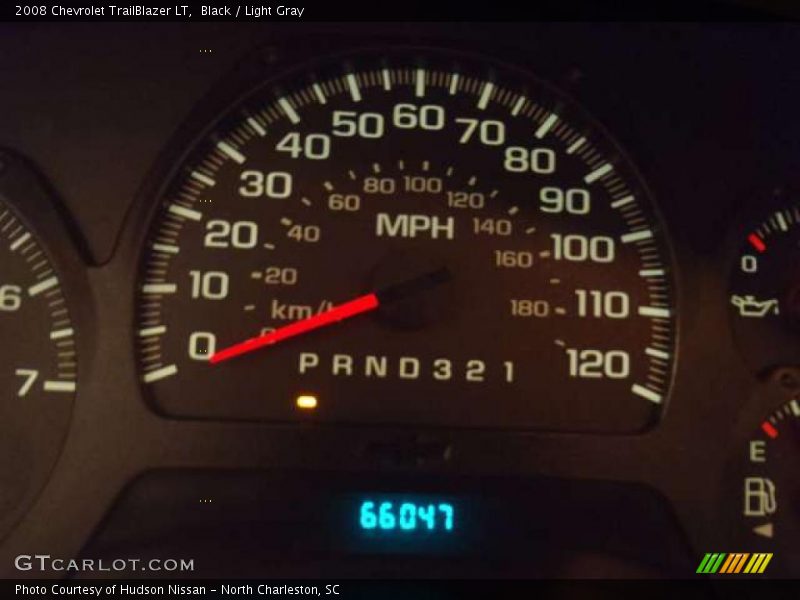 Black / Light Gray 2008 Chevrolet TrailBlazer LT