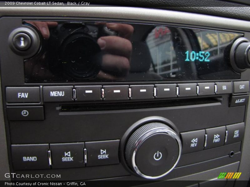 Black / Gray 2009 Chevrolet Cobalt LT Sedan