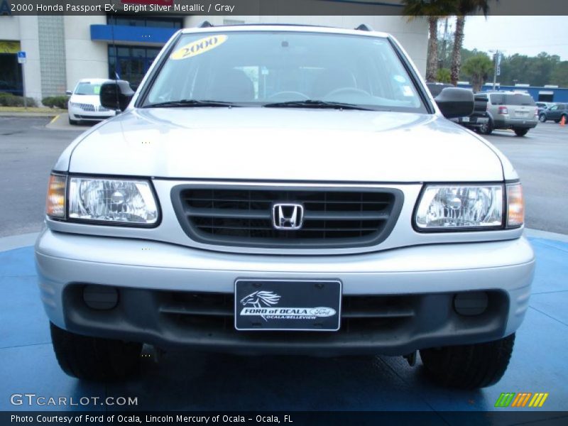 Bright Silver Metallic / Gray 2000 Honda Passport EX