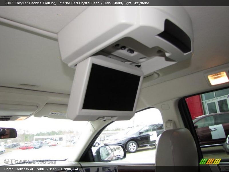 Inferno Red Crystal Pearl / Dark Khaki/Light Graystone 2007 Chrysler Pacifica Touring
