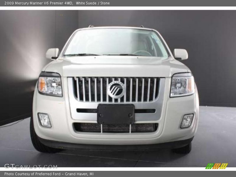 White Suede / Stone 2009 Mercury Mariner V6 Premier 4WD
