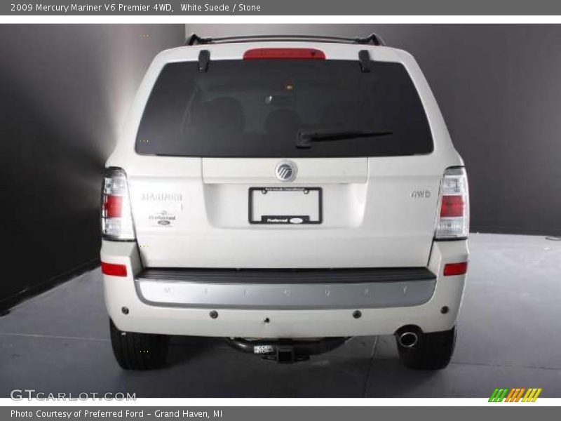 White Suede / Stone 2009 Mercury Mariner V6 Premier 4WD