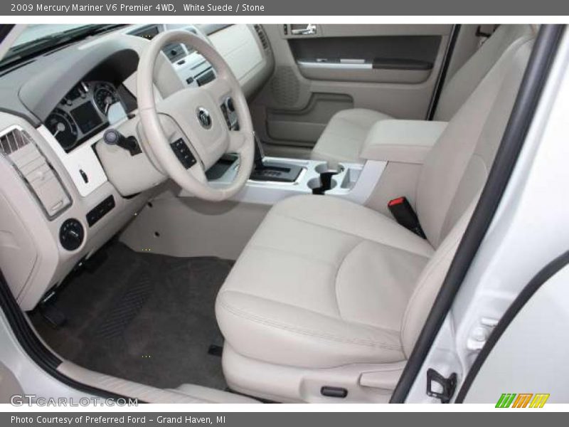  2009 Mariner V6 Premier 4WD Stone Interior