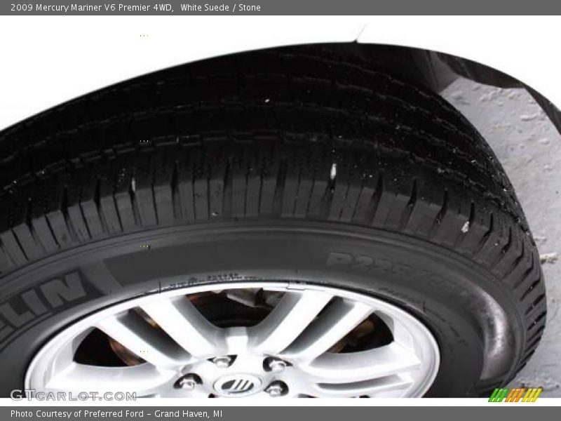 White Suede / Stone 2009 Mercury Mariner V6 Premier 4WD