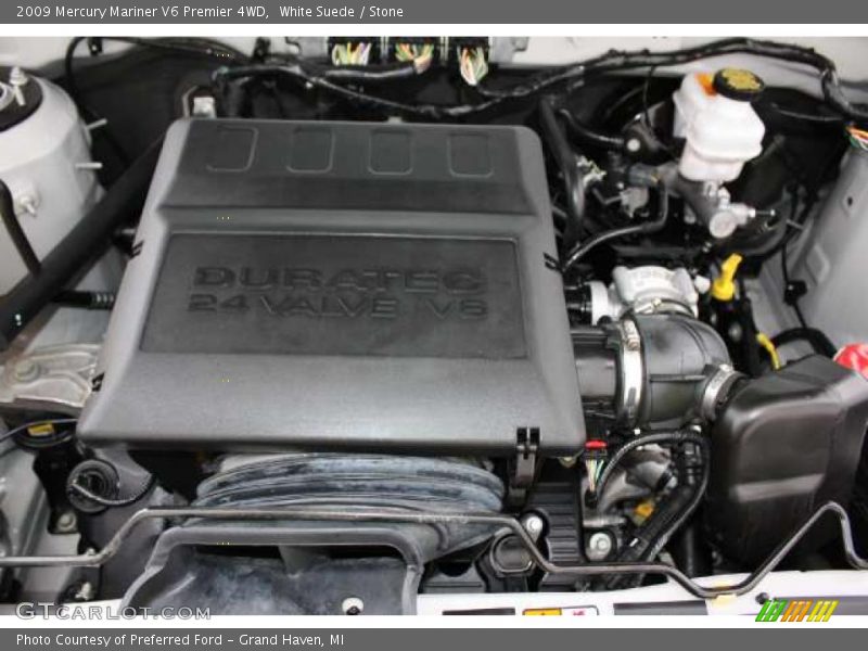  2009 Mariner V6 Premier 4WD Engine - 3.0 Liter DOHC 24-Valve iVCT Duratec V6