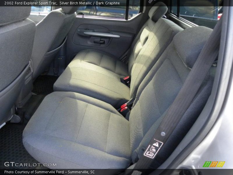  2002 Explorer Sport Trac  Dark Graphite Interior