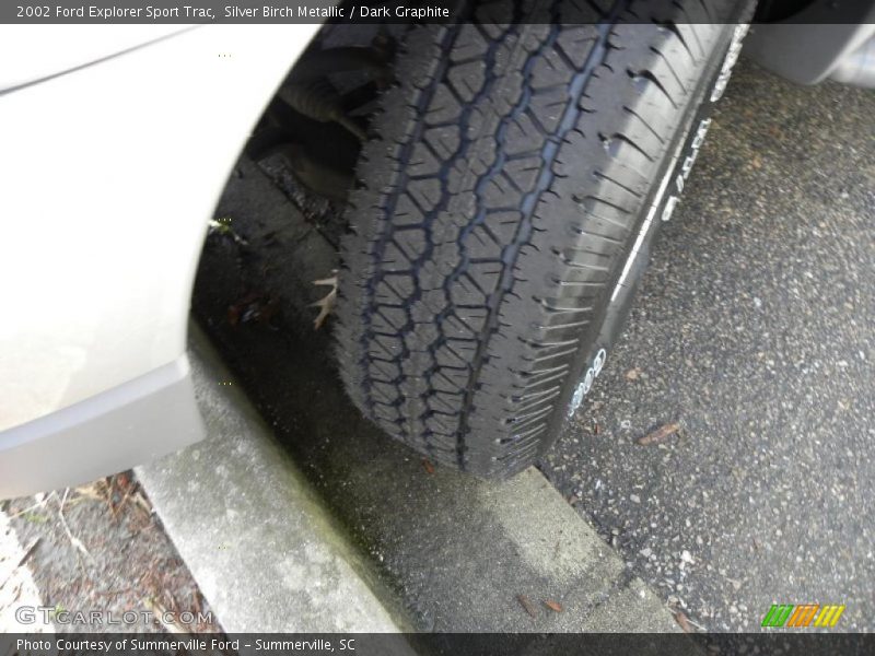 Silver Birch Metallic / Dark Graphite 2002 Ford Explorer Sport Trac