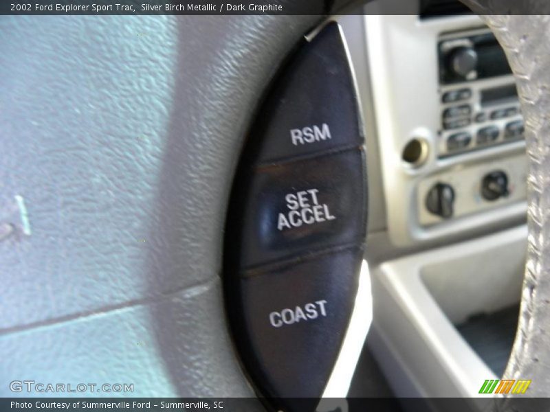 Silver Birch Metallic / Dark Graphite 2002 Ford Explorer Sport Trac