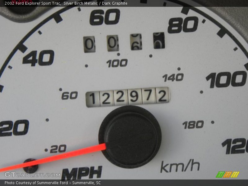 Silver Birch Metallic / Dark Graphite 2002 Ford Explorer Sport Trac