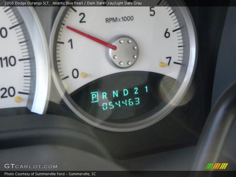 Atlantic Blue Pearl / Dark Slate Gray/Light Slate Gray 2006 Dodge Durango SLT