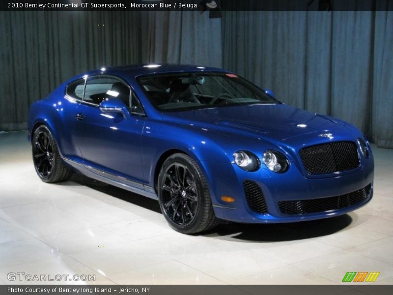  2010 Continental GT Supersports Moroccan Blue