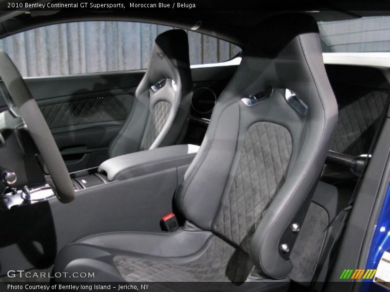  2010 Continental GT Supersports Beluga Interior