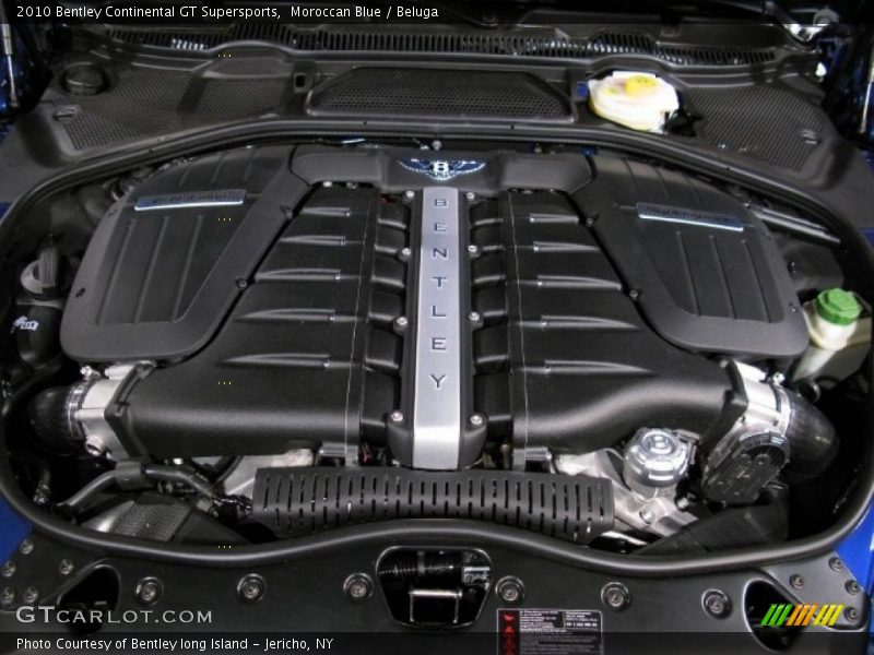  2010 Continental GT Supersports Engine - 6.0 Liter Twin-Turbocharged DOHC 48-Valve VVT W12