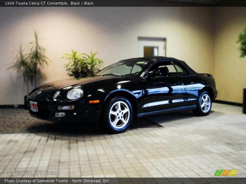 Black / Black 1999 Toyota Celica GT Convertible