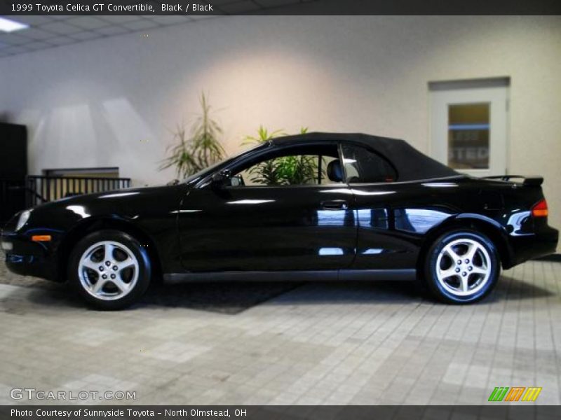 Black / Black 1999 Toyota Celica GT Convertible