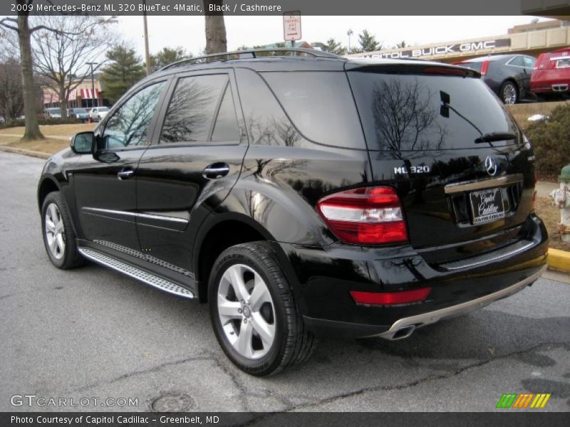 Black / Cashmere 2009 Mercedes-Benz ML 320 BlueTec 4Matic