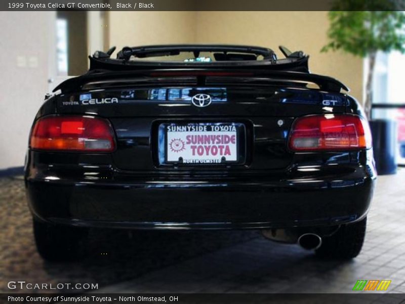 Black / Black 1999 Toyota Celica GT Convertible