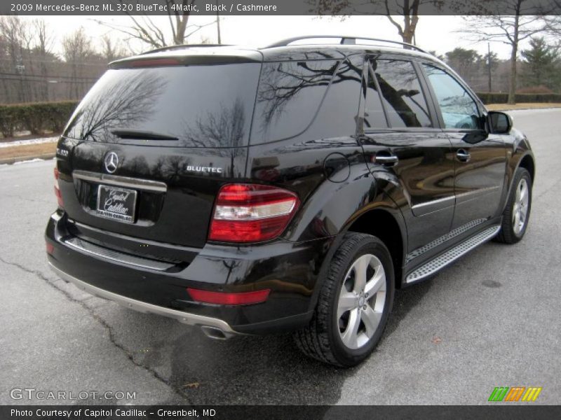 Black / Cashmere 2009 Mercedes-Benz ML 320 BlueTec 4Matic